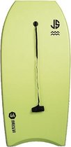 JS Bodyboard - lime groen - wit - zwart