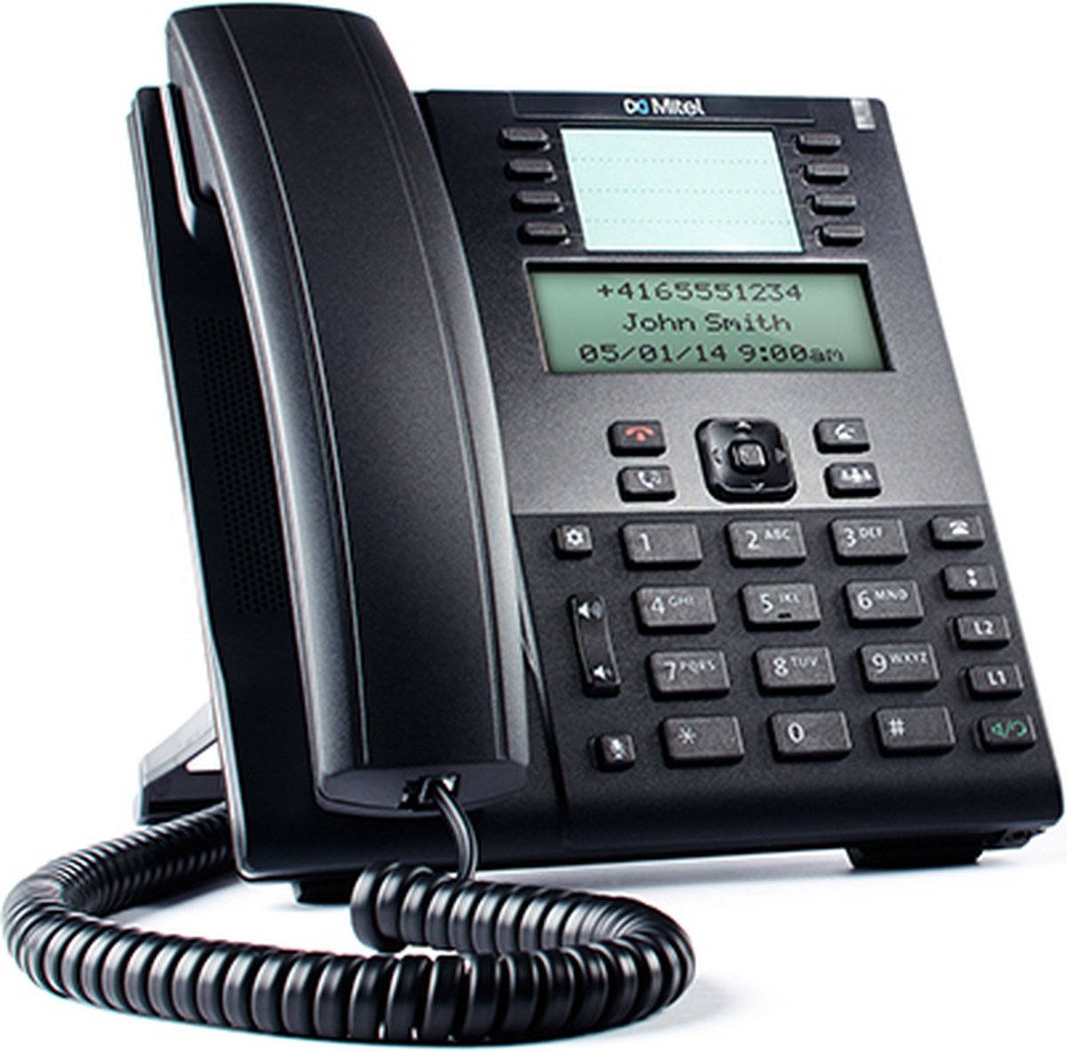 Mitel 6865i - Vaste telefoon - Zwart