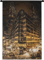 Tapisserie - Or - Rues - Villes - 60x90 cm - Tapisserie