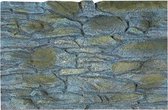 Aquarium Achterwand Rock - Grijs - 60 x 45 x 2.5 cm