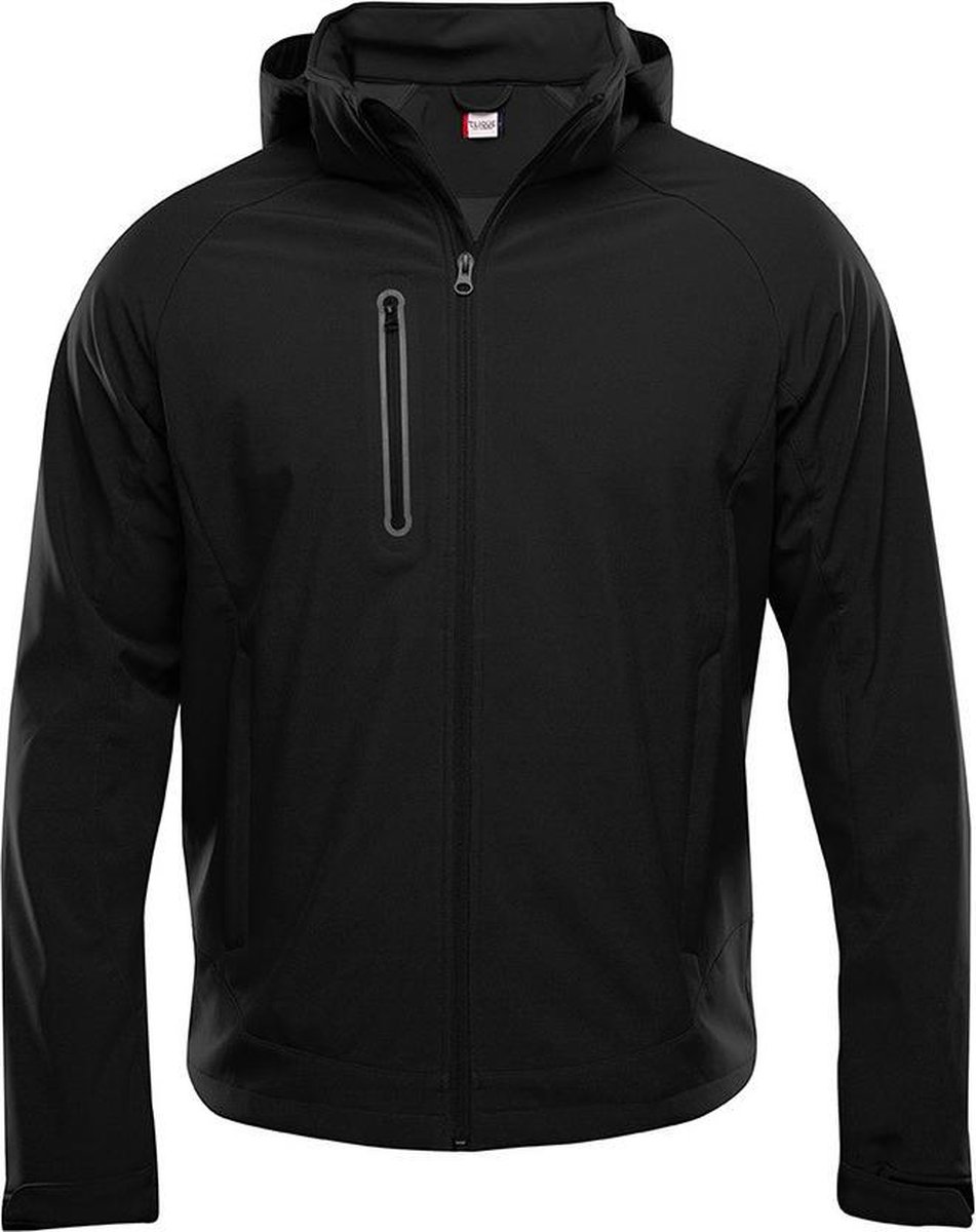 Clique Milford Softshell Zwart maat XS