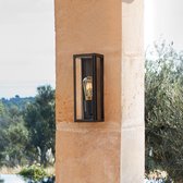 LOBERON Buitenlamp Bouix zwart