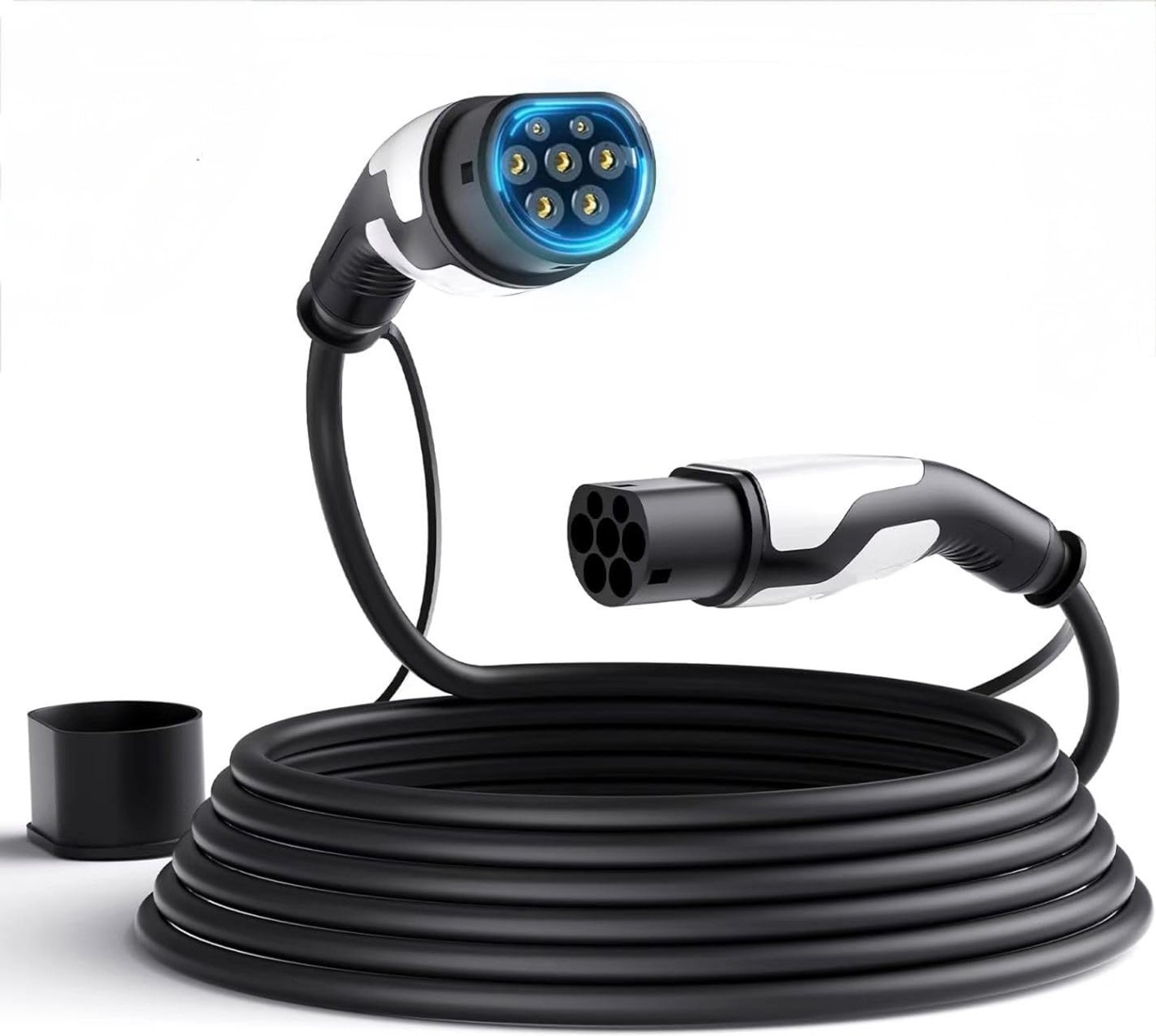 Type 2 Charging cable, 22kW, 3-phase, 32A, 5 m, With Dust Cover and TPU Protection - ShopVlot