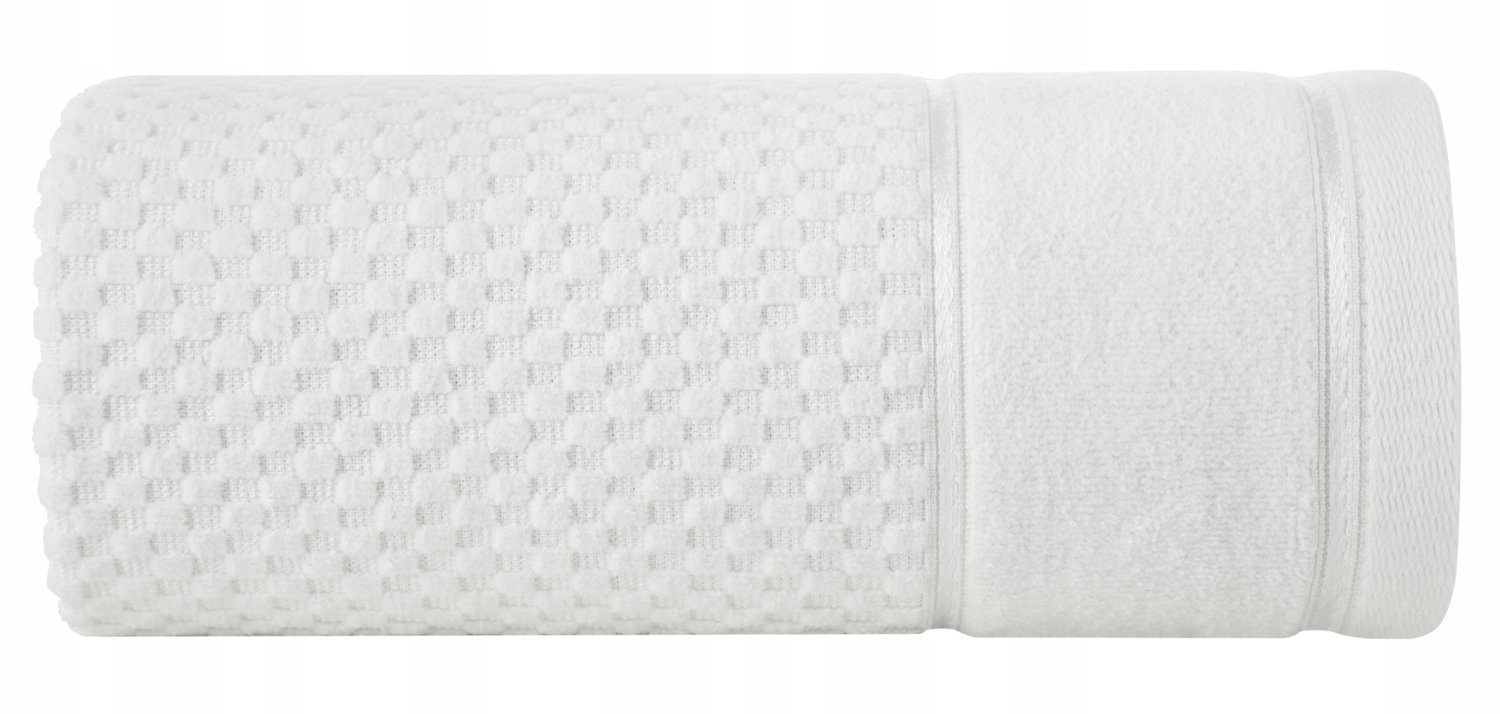 Amelia Badhanddoek 50x90 cm Wit - Zacht & Absorberend Katoen