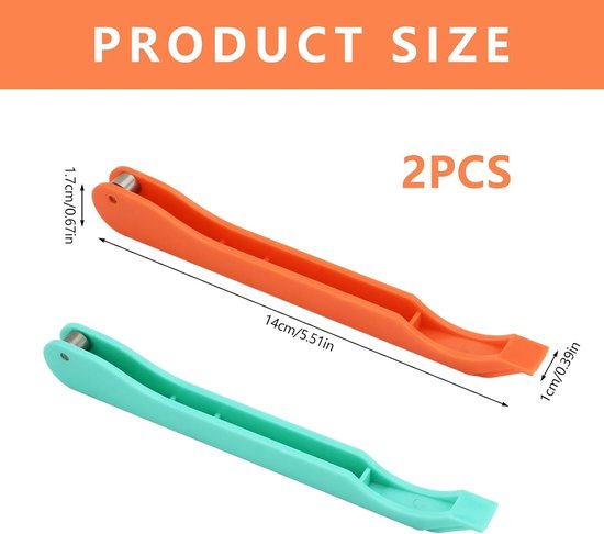 2 Stuks Hand Foiler voor Glas-in-lood, 7/32" Handheld Koperen Folietape Dispenser voor Decoratieve Ambachten en DIY Projecten — afbeelding 5