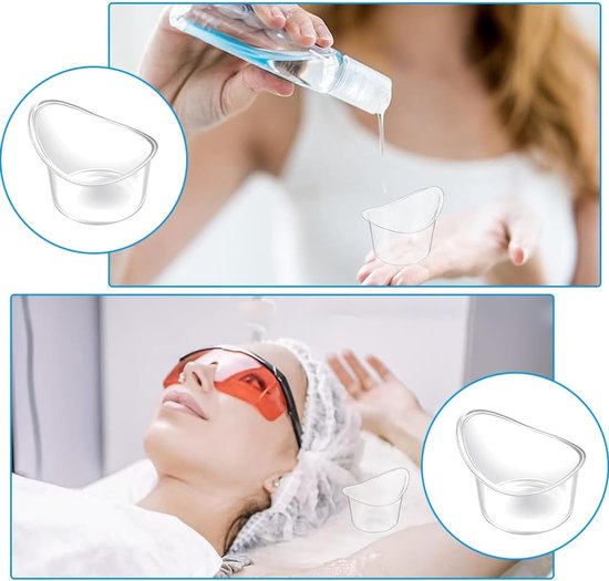 Oogbadset met 20 Steriele Spoelbekers voor Hygiënische Oogverzorging en Ontspanning bij Oogvermoeidheid — afbeelding 4