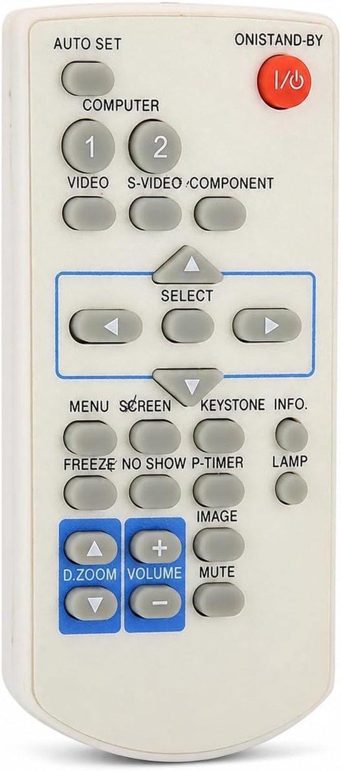 Elprico Remote Control For SANYO,Projector Projection Machine Remote Control Replacement Accessory for SANYO CXZR