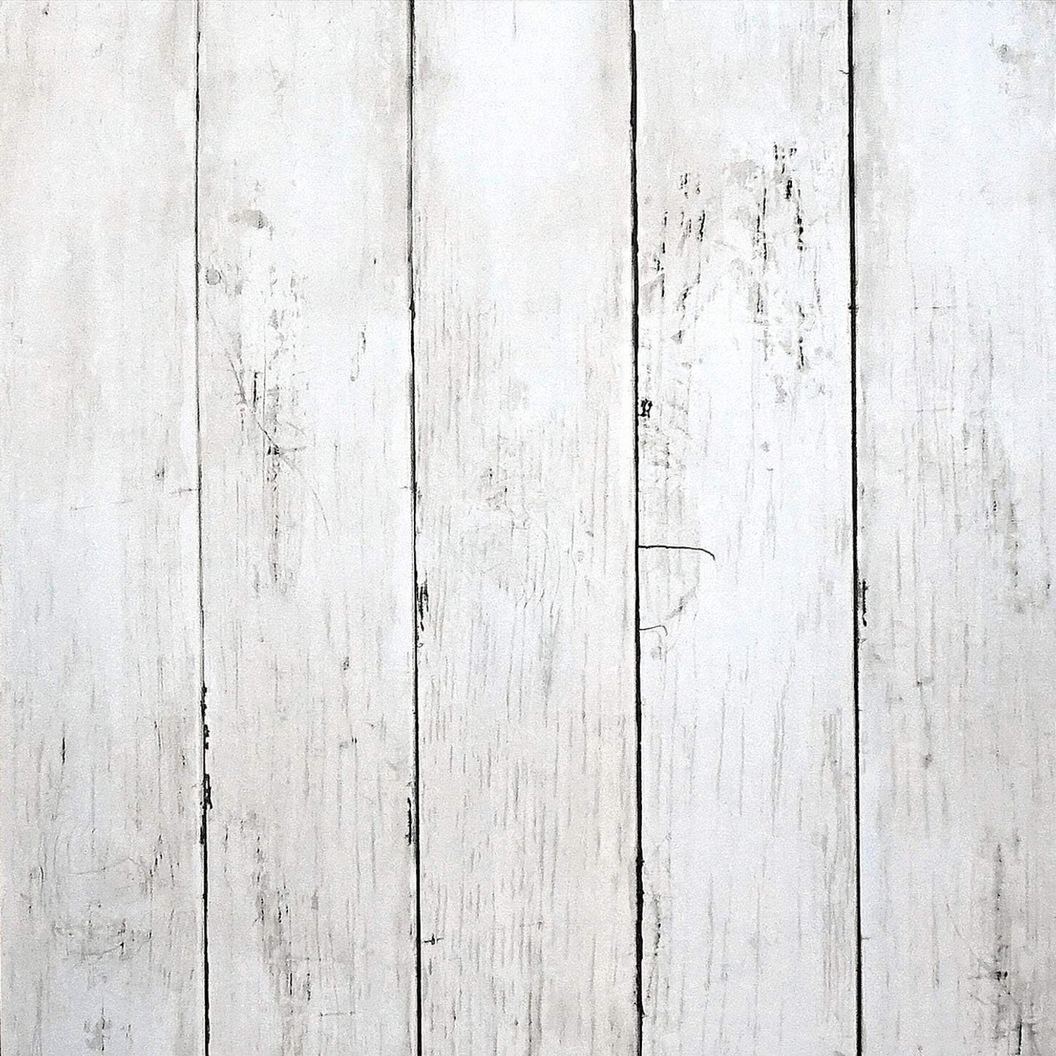 Wooden wallpaper white wallpaper furniture film furniture film wood self-adhesive vinyl film white wall sticker - ShopVlot