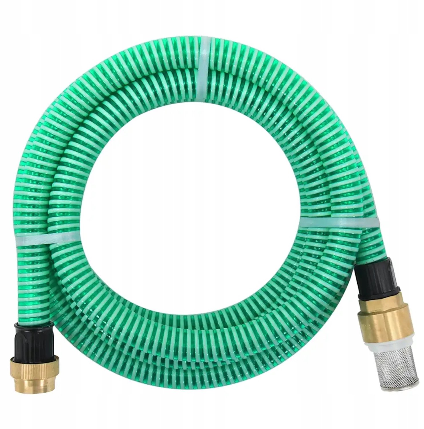 Groene PVC Zuigslang 20m met Klep & Filter