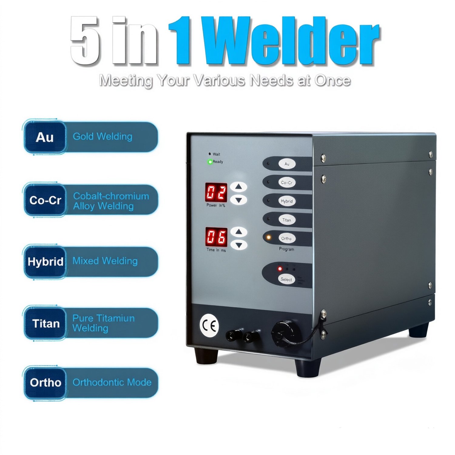 Sieradenlasapparaat - 220V 100A CNC-puls - Argon-gaslassen - Universeel voor goud en zilver - Reparatielasser - Juwelierslasapparaat