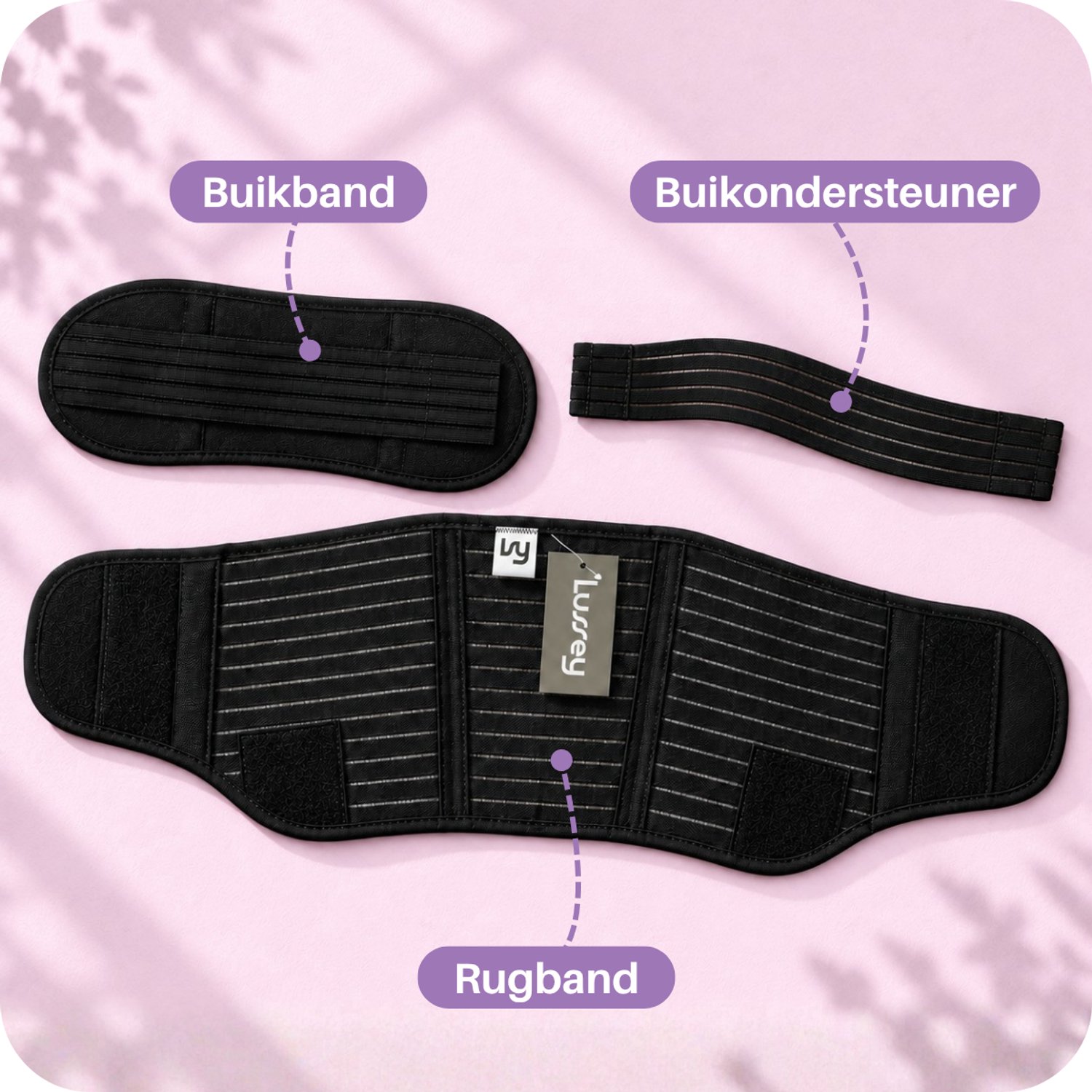 JT Beauty Care Verstelbare Buikband Zwangerschap Zwart Maat XL – Zwangerschapsband – Bekkenband – Zwangerschapskleding Sluitlaken – Pregnancy Belt – Bekkenbrace - Zwangerschapsgordel – Zwangerschaps Band – Steunband Bekken Kado – Zwangerschap Cadeau – foto 8