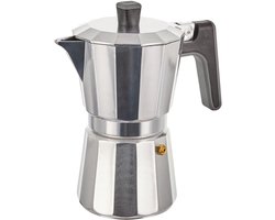 Mokkapot - Aluminium - Inductie - 6 kopjes
