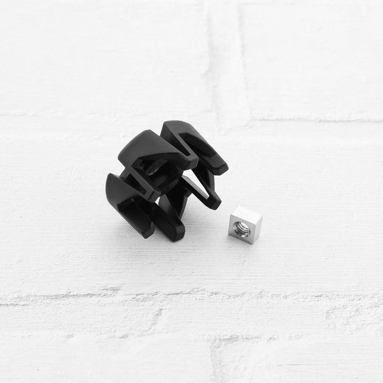 Blenderaccessoireset - 4 stuks - Geschikt voor Philips - Zwart — afbeelding 3