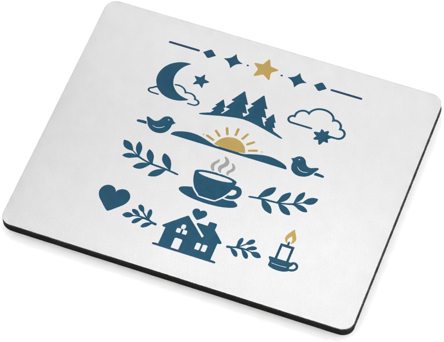 Mr Cadeautjes MDF magnetische fotolijst 9 x 7 - design Een onderscheidende waarderingsprint voor een ouderfiguur me | cadeau Wit