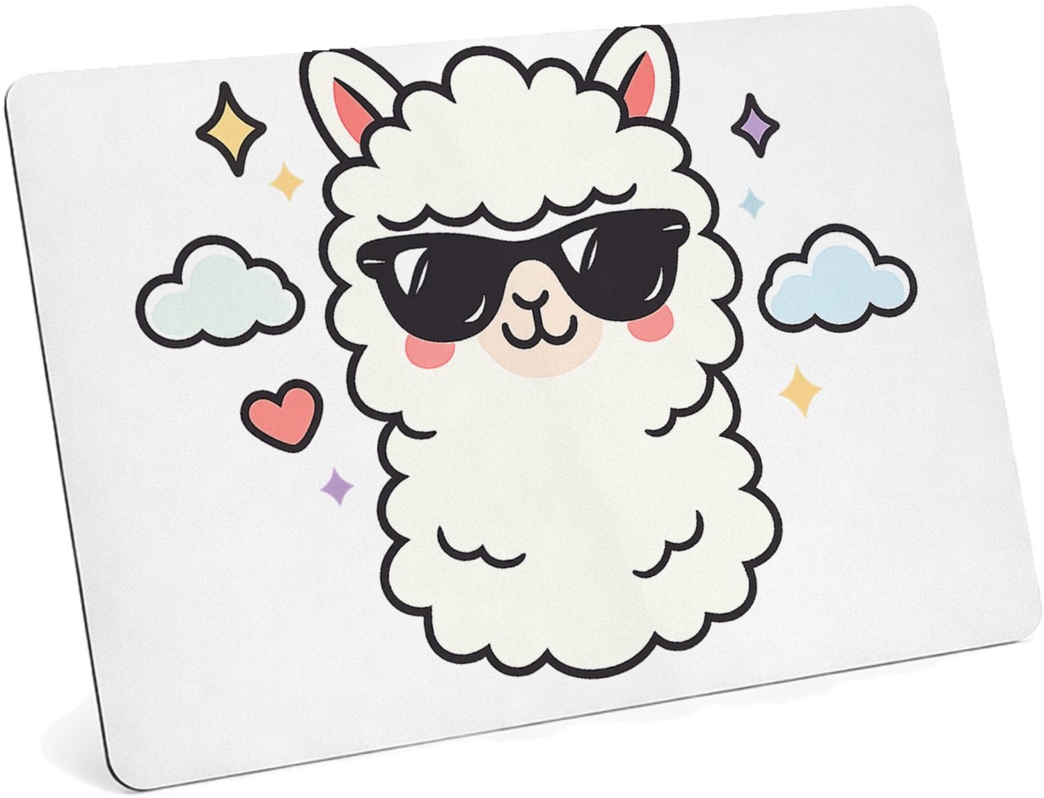 Mr Cadeautjes MDF magnetische fotolijst 28 x 19 - design Brutale, vrolijke quote met een schattig maar eigenzinnig di | cadeau Wit