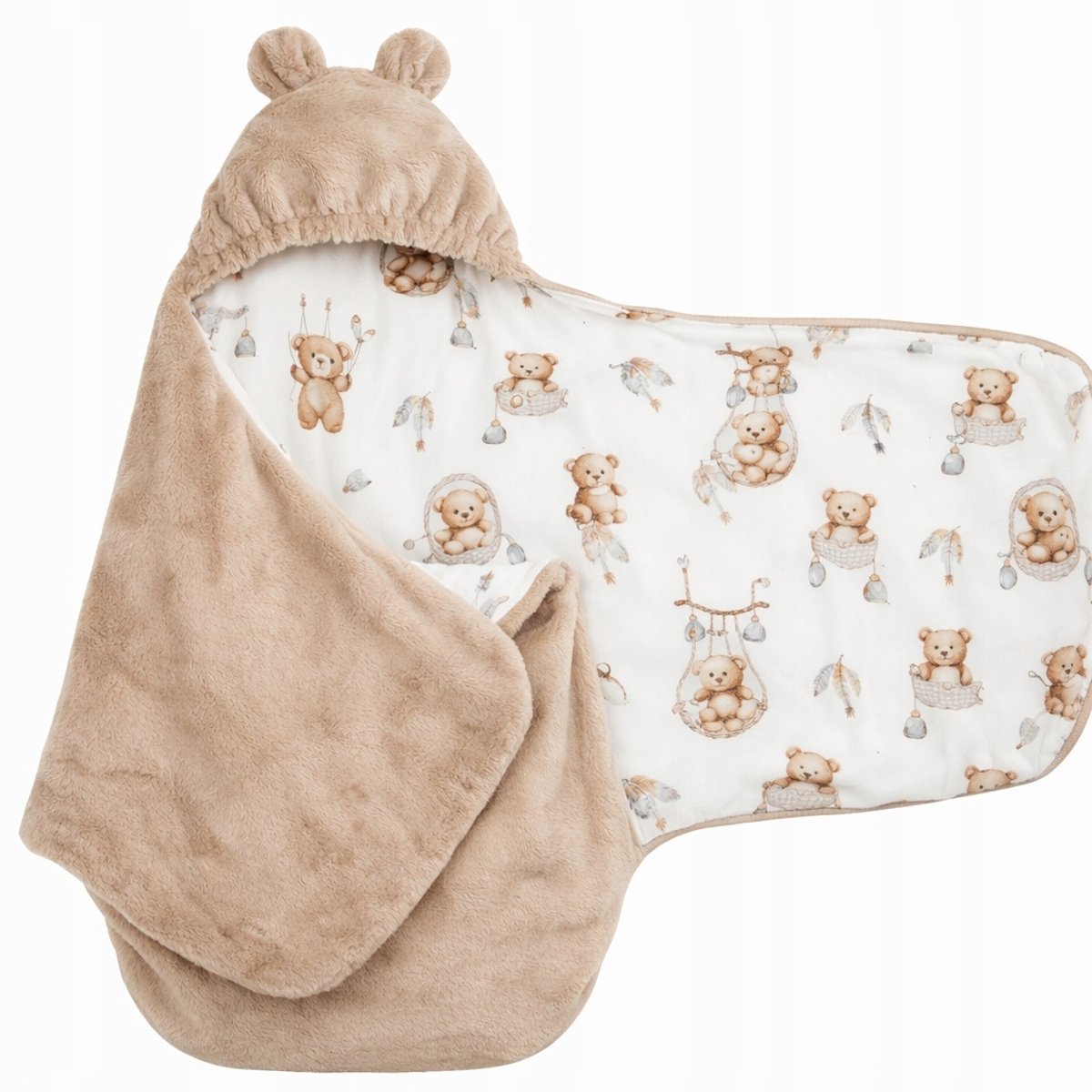 Warm Baby Voetenzak voor Autostoel & Kinderwagen - Katoen & Pluche