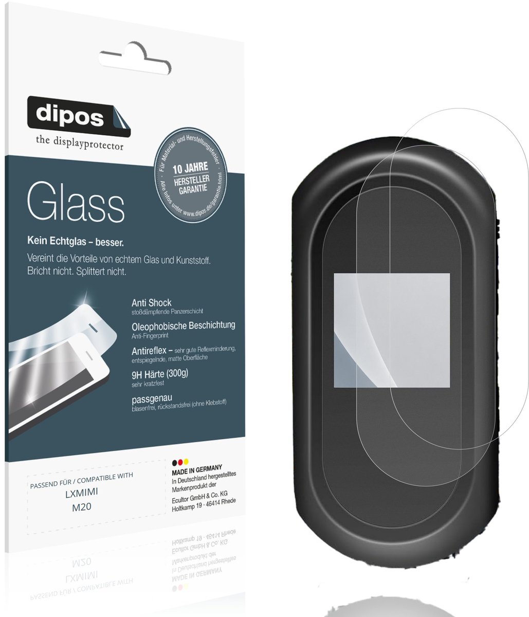 dipos – 2x Matte Pantserfolie geschikt voor LXMIMI M20 | 9H Screenprotector