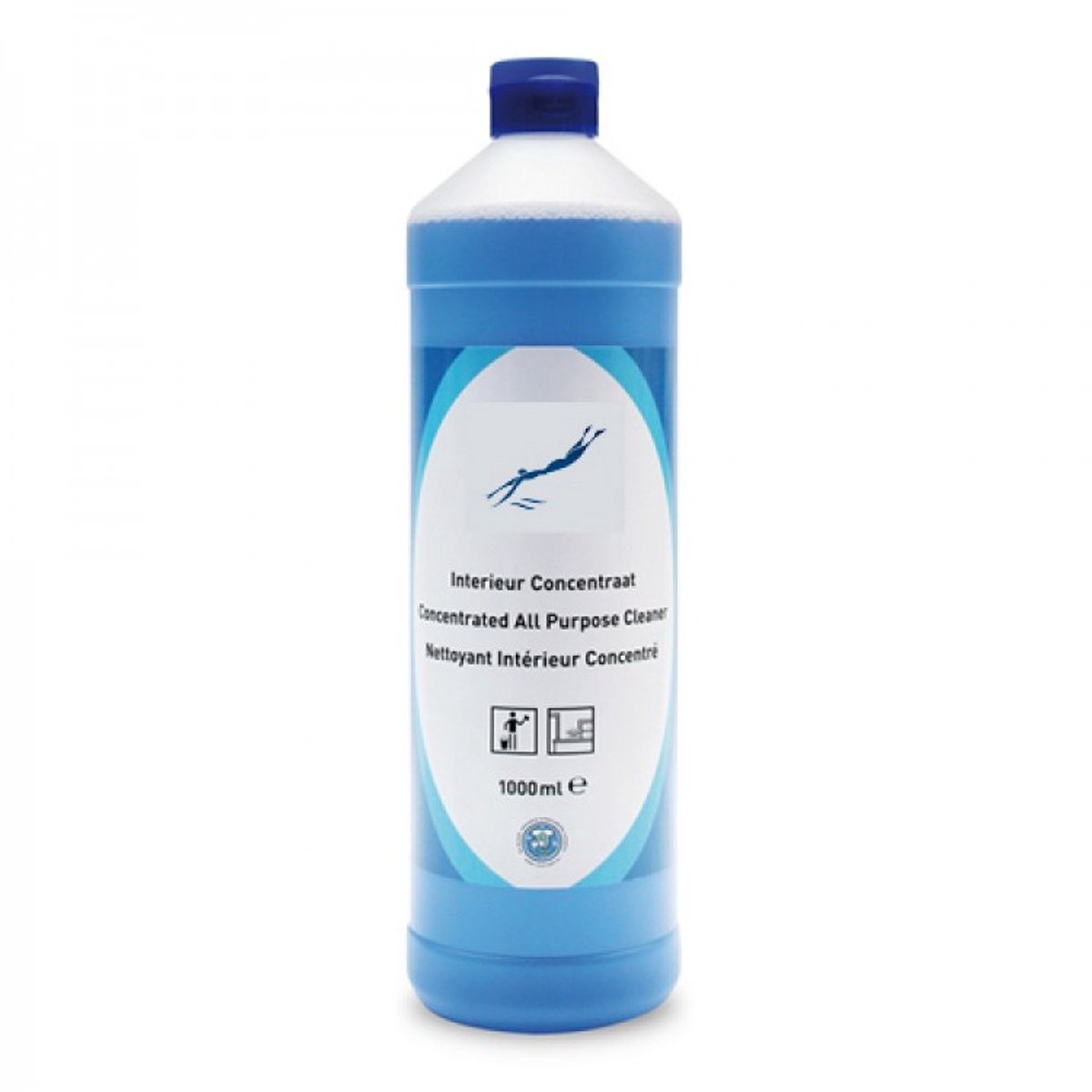 Claudius Interieurreiniger Concentraat 1 Liter – Voordeelverpakking – Navulling – Professionele Reiniging – 6 stuks
