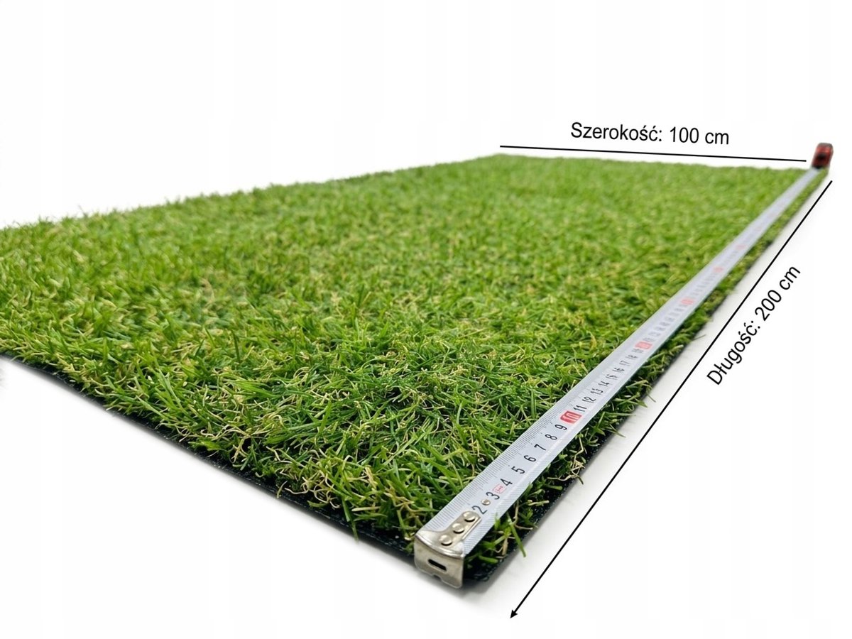 Kunstgras Balkon 100x200cm - Dik Premium 20mm
