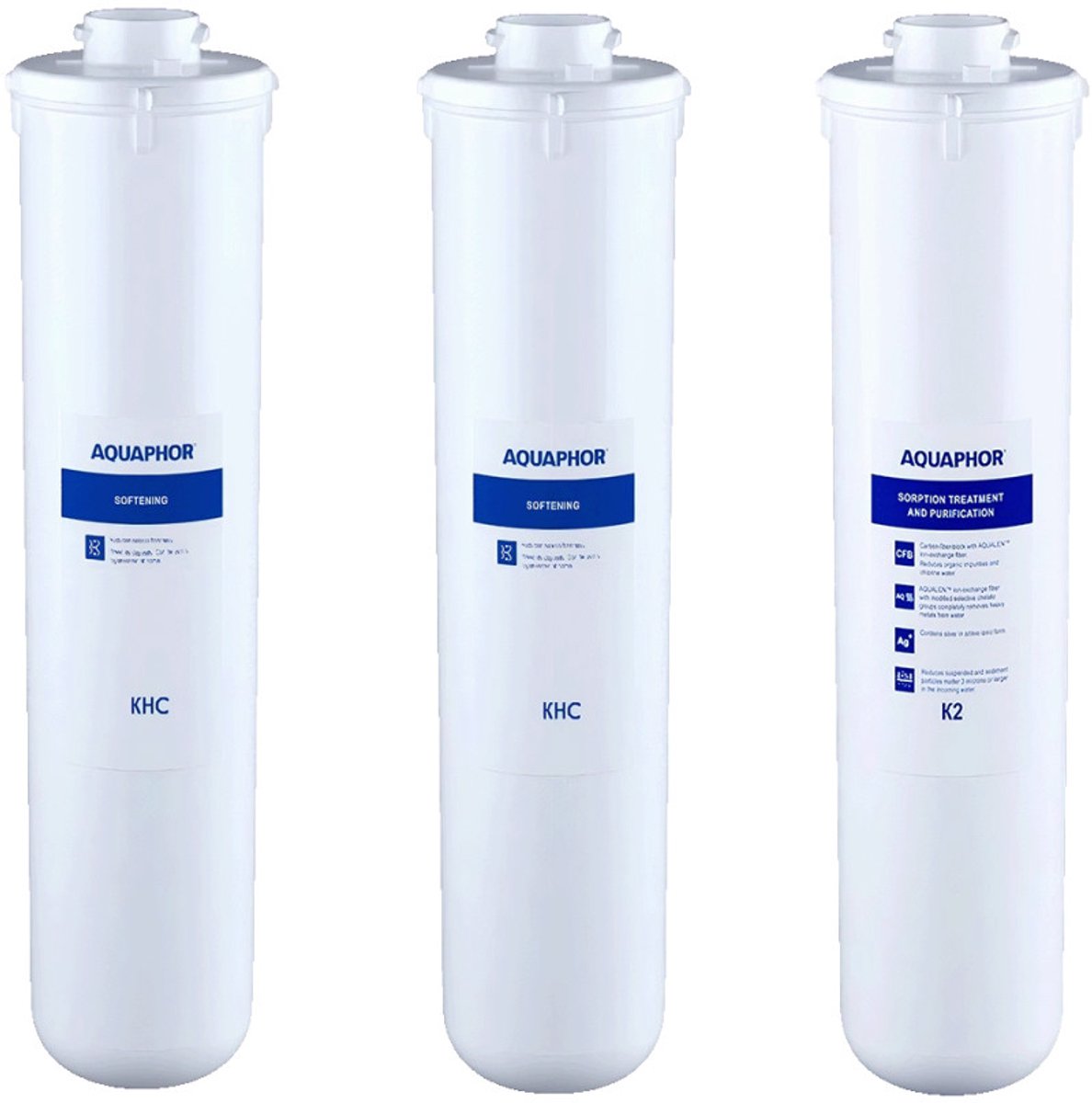 Aquaphor Crystal Soft set vervangende filterpatronen