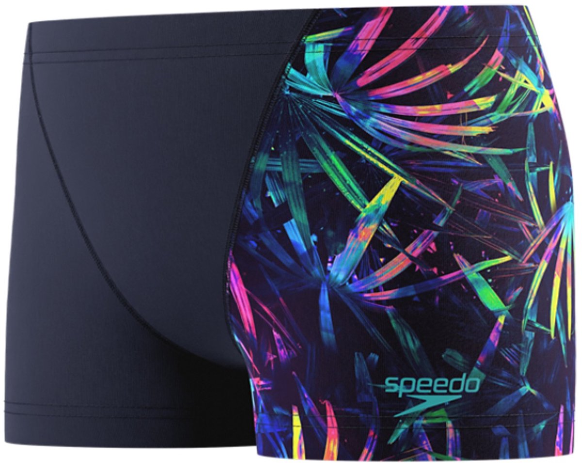 Speedo jongens v-cut aquashort blauw