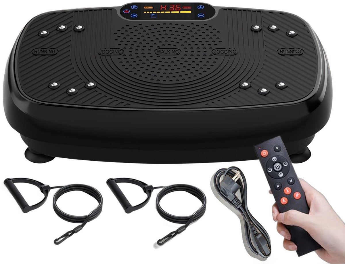 Currero Vibration Plate - Trilplaat Fitness - Vibratieplaat - Trilplaat - Fitnessapparaat - Bloedsomloop - Thuis Trainen
