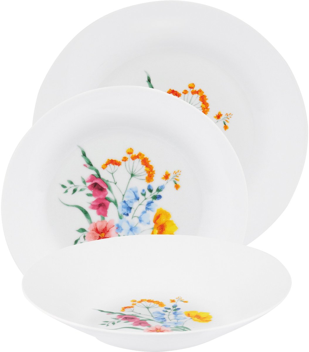 Domotti Lilli Servies voor 6 personen - 18-delig Porselein