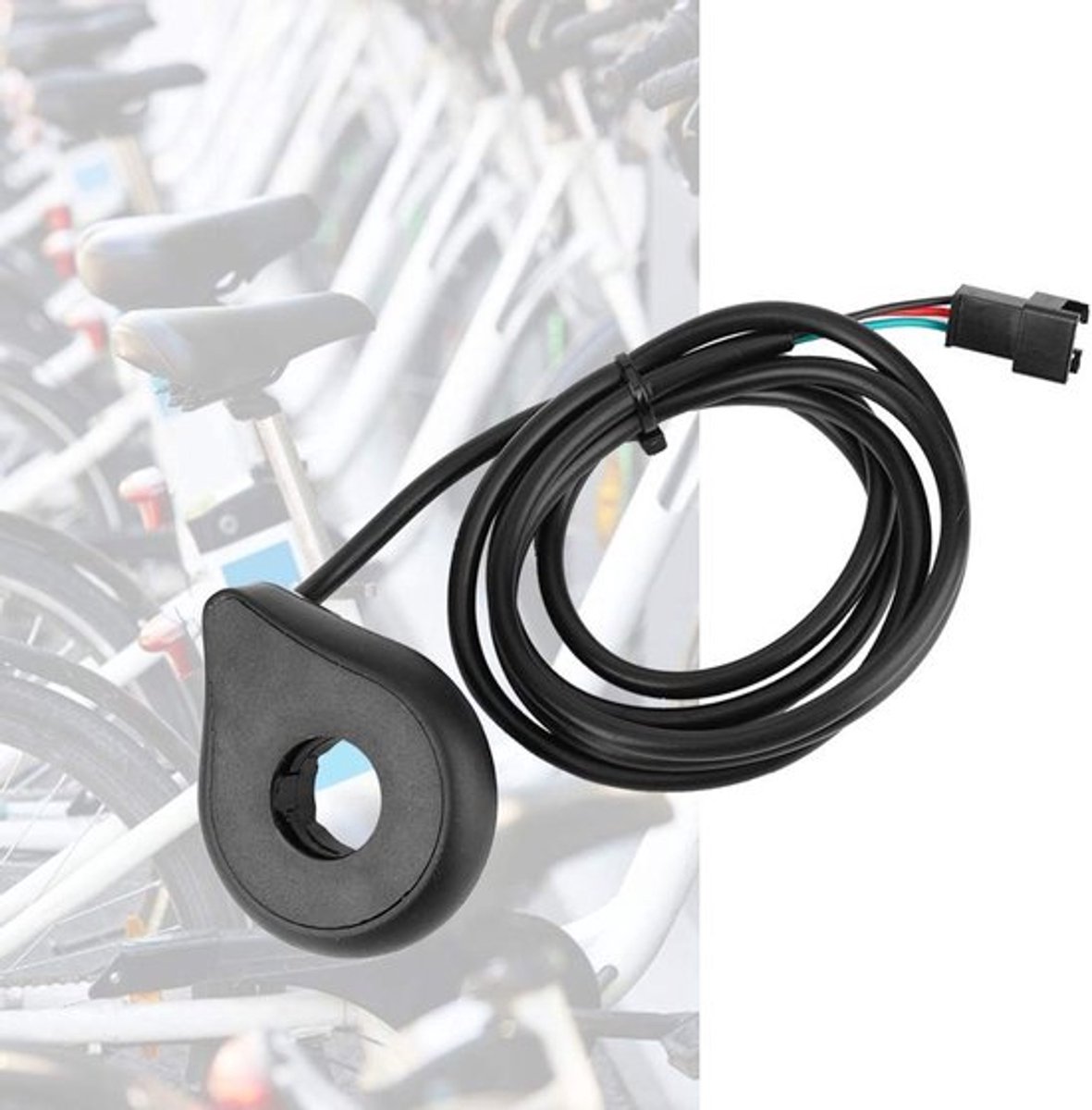 Allecto - Trapondersteuning Sensor - Elektrische Fiets Sensor - 12 Magneten - ABS