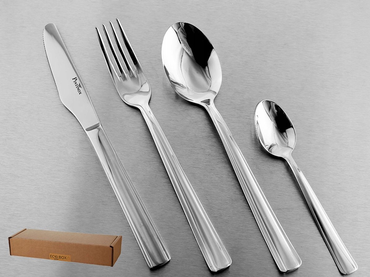 Pintinox Aida Bestekset 24 Delig voor 6 Personen - RVS 2.0mm
