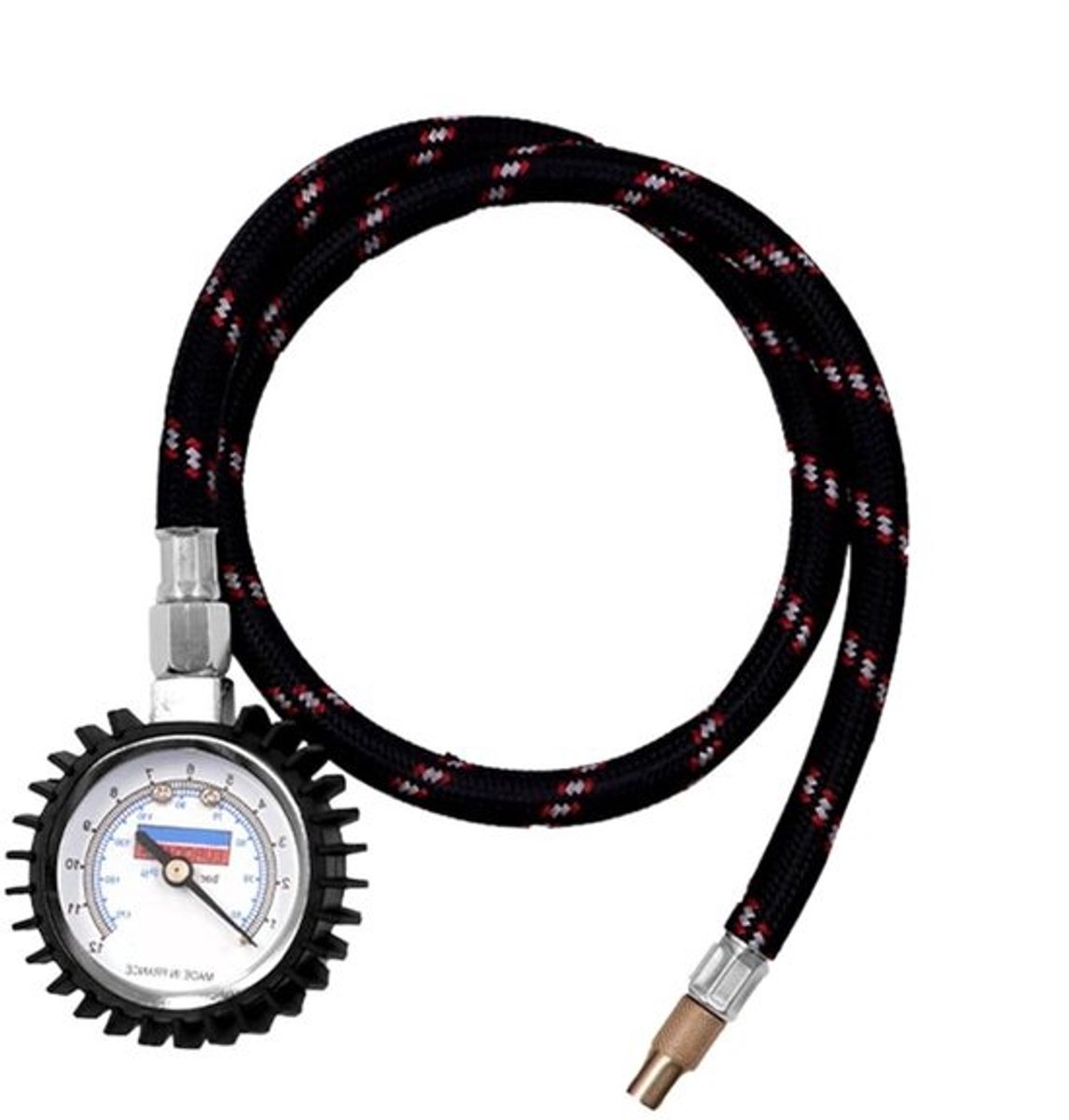 Luchtdrukmeter Banden - Bandenspanningsmeter Drukmeter - Voertuigonderhoud - Nauwkeurige Metingen - 6 cm Diameter - null
