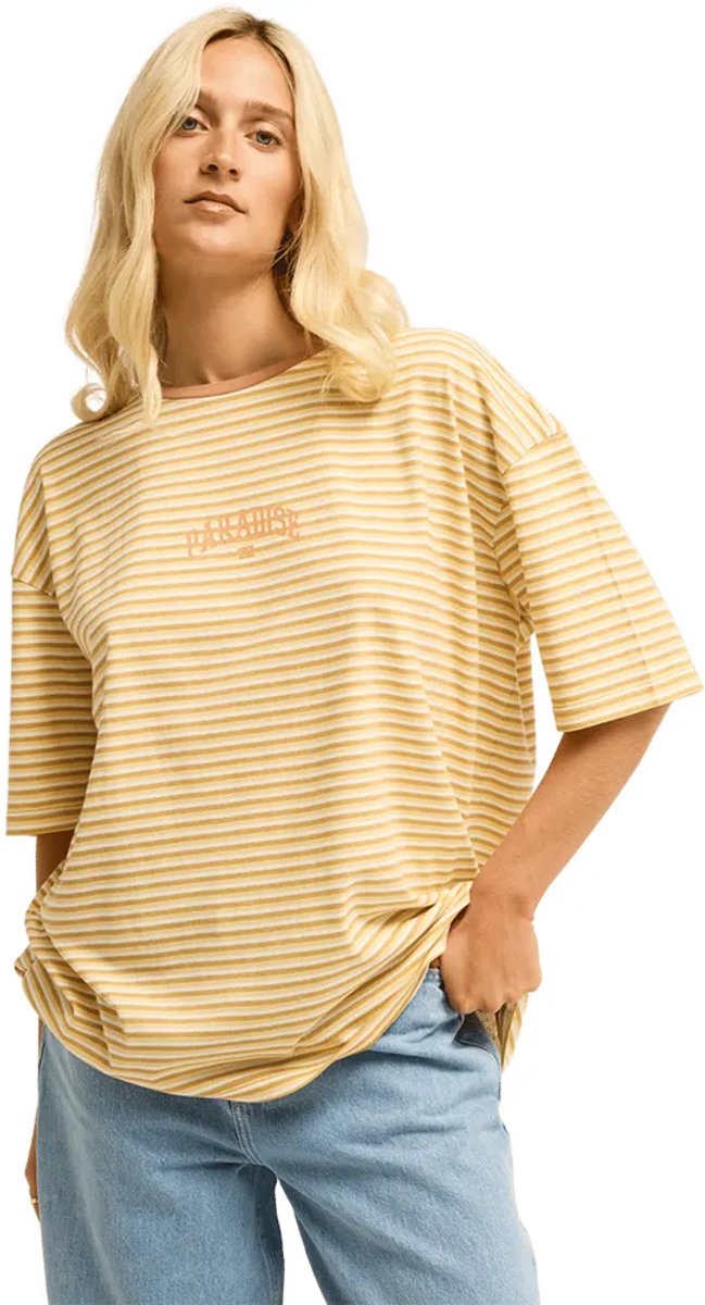 Billabong True Boy Paradi T-shirt Met Korte Mouwen S Vrouw Curry