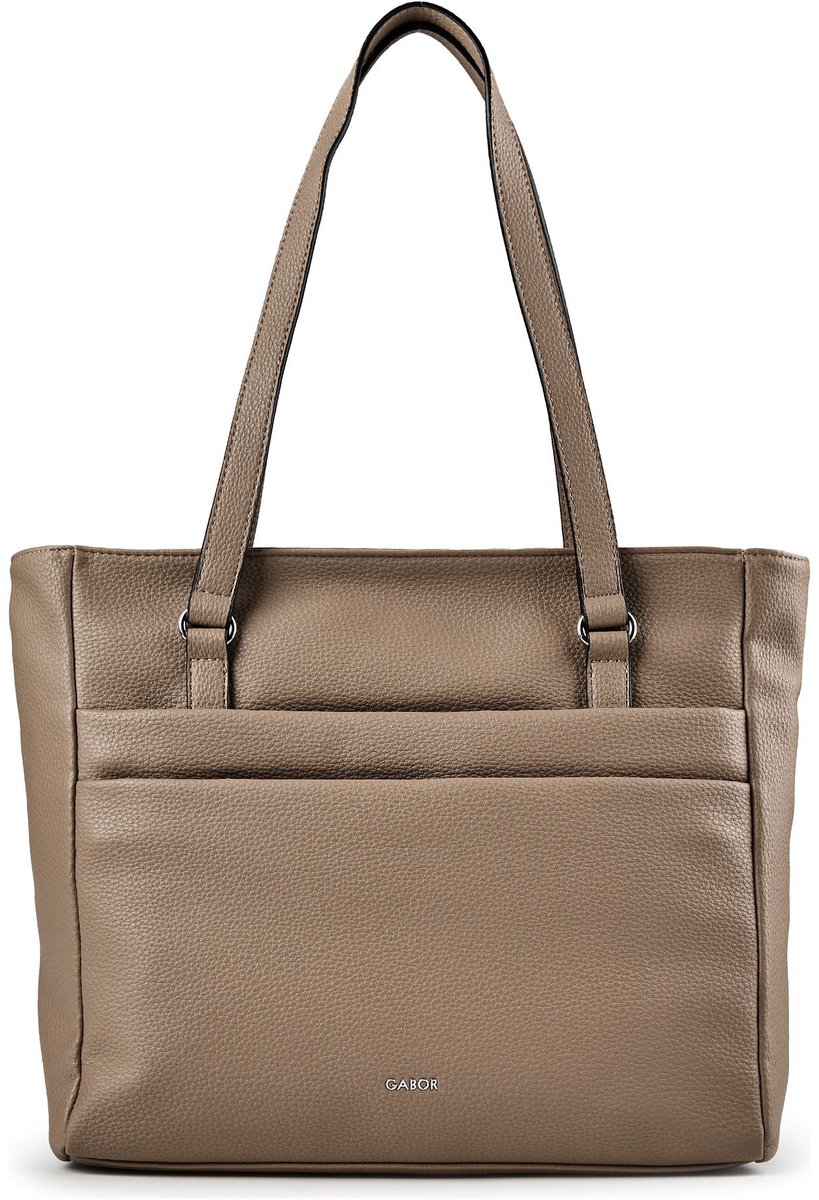 Gabor shopper Eliska Zip Shopper Taupe