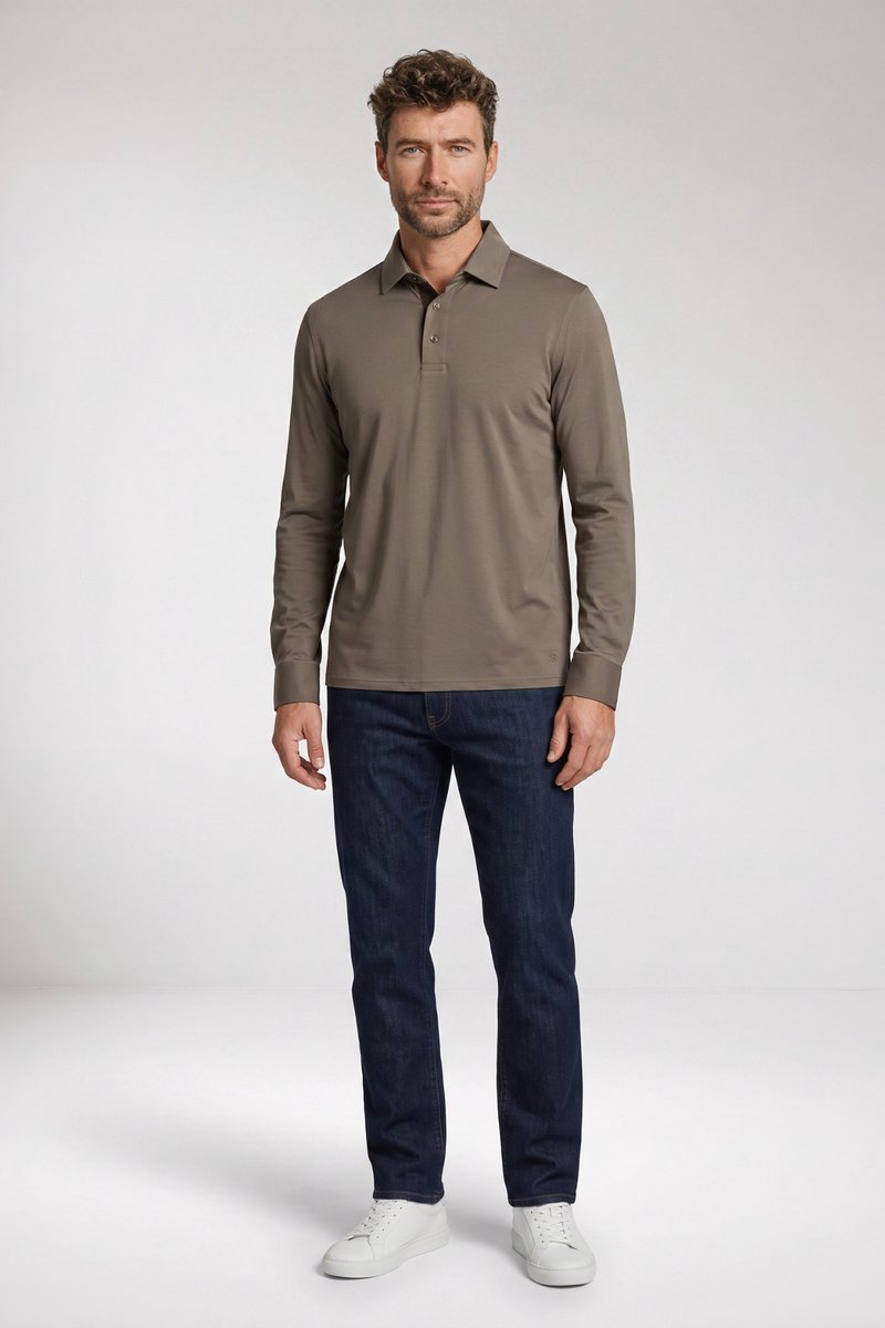 Giordano – Luke - Heren – Poloshirt – Liquid Cotton – Polo - Groen – 623878-73