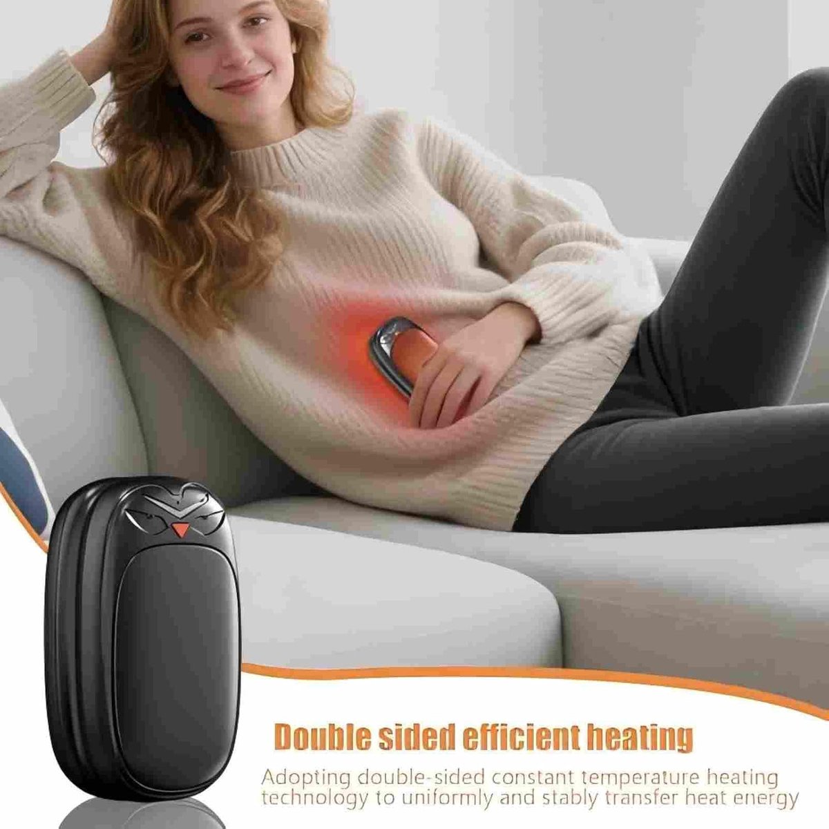 2-in-1 Powerbank en Handwarmer - Handwarmers - Magnetische Handwarmers - Compact en Draagbaar - 2 Stuks — cadeau in Gadgets - foto 6