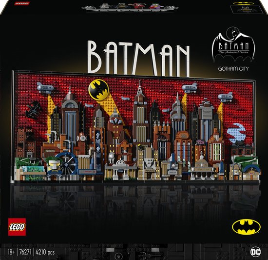 LEGO 76271 DC Batman: De animatieserie Gotham City Superhelden Bouwpakket voor Volwassenen