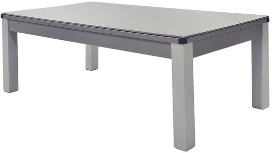 Vente-unique Modulaire tafel - Biljart en pingpong BALTHAZAR - 213 x 112 x 81,5 cm - Grijs L 213.4 cm x H 81.5 cm x D 111.8 cm van Merkloos — afbeelding 3