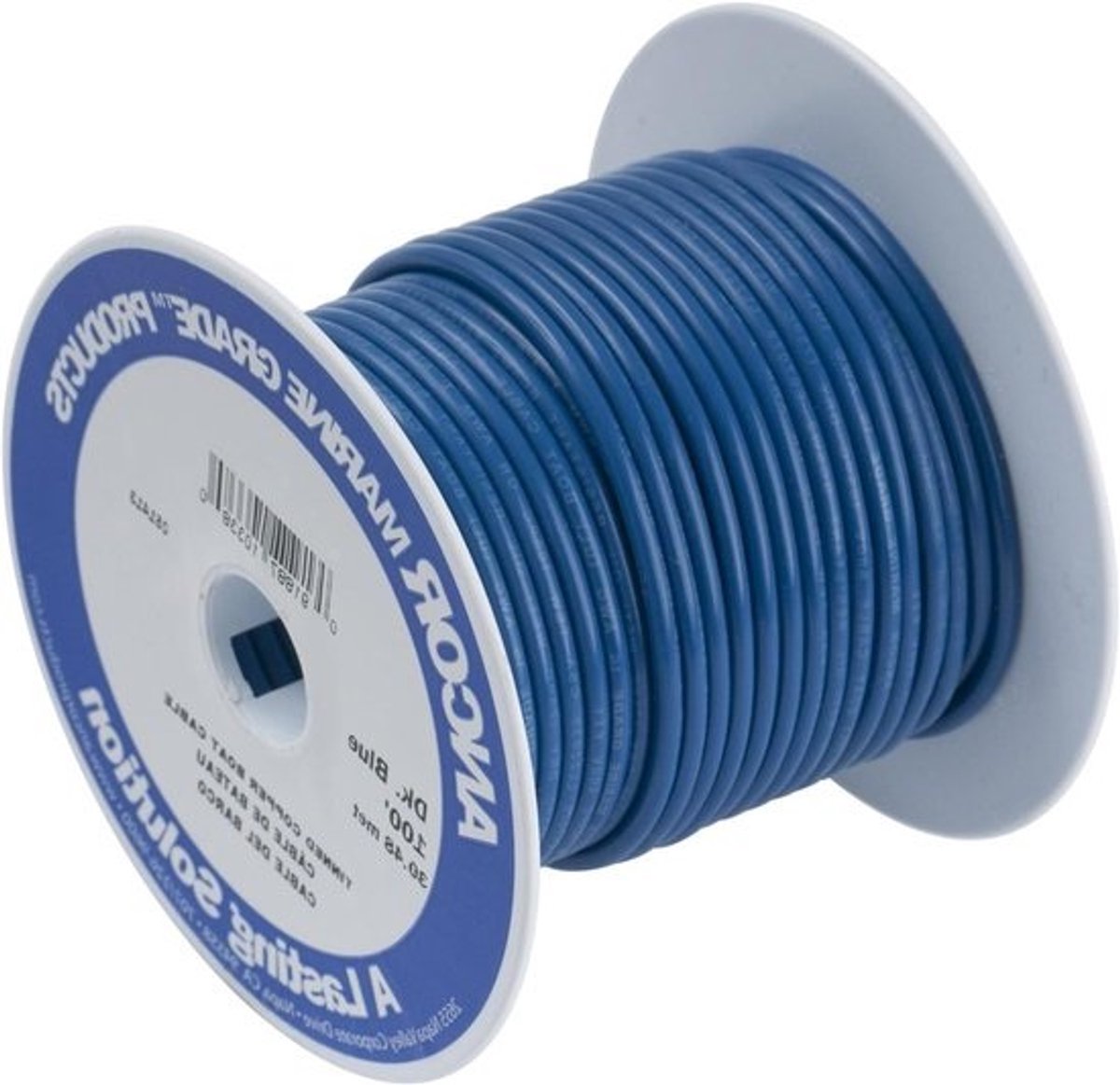 Bootkabel - Marine kabel - Elektrische installatie - Vergulde koperen geleiders - 30 meter - Blauw
