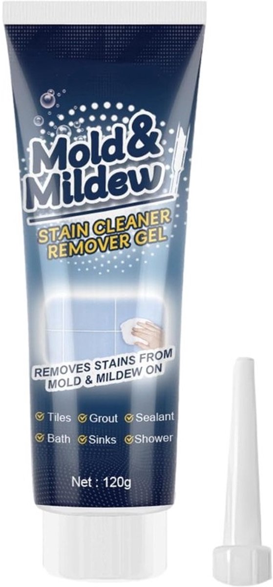 Tegellijm Voegmortel - Voegenvuller Kit - Muren en Vloeren - Geurloos en Draagbaar - 120 gram - Wit