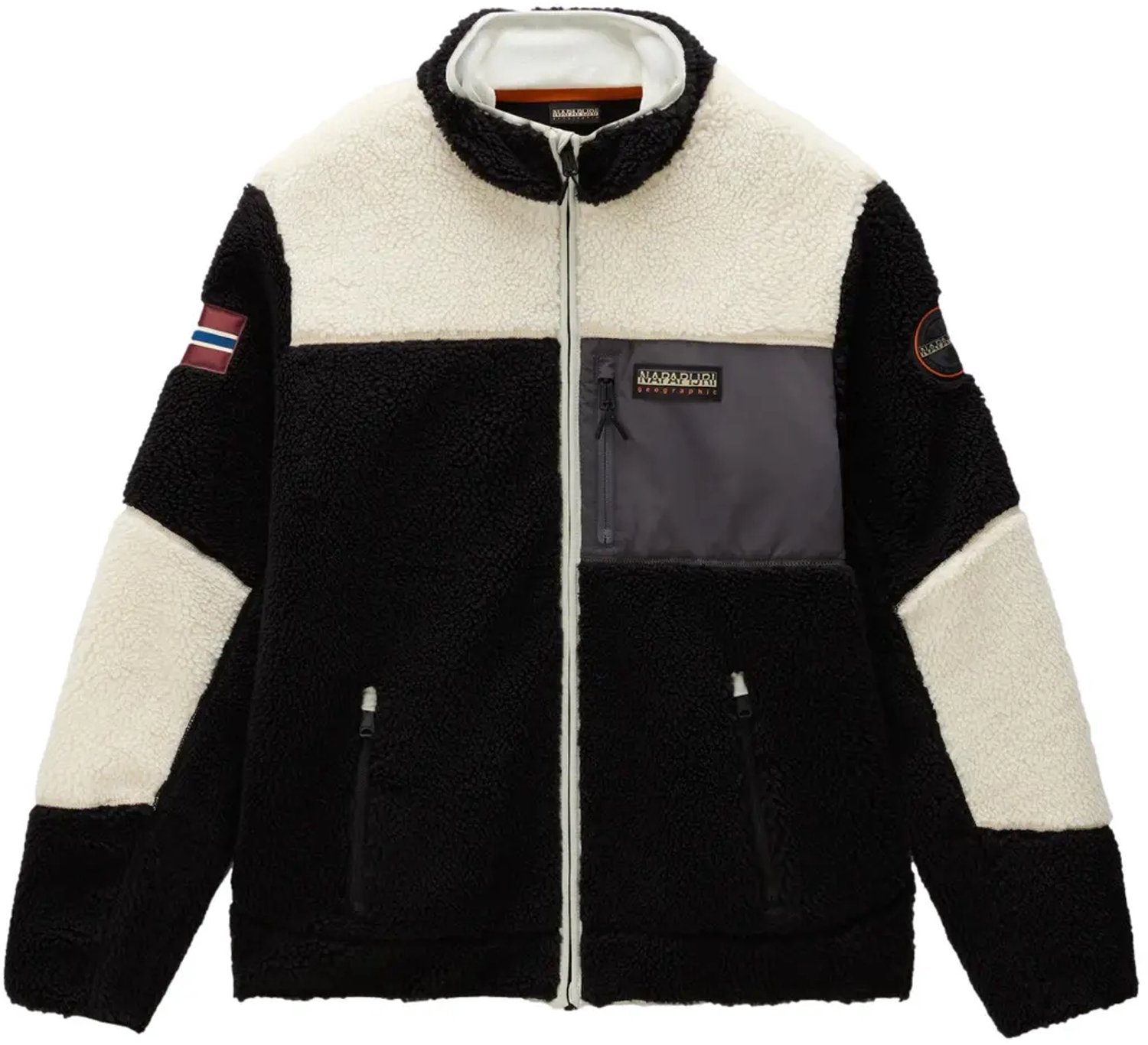 Damesjack met oversized rits Napapijri Yupik Cb Mcb