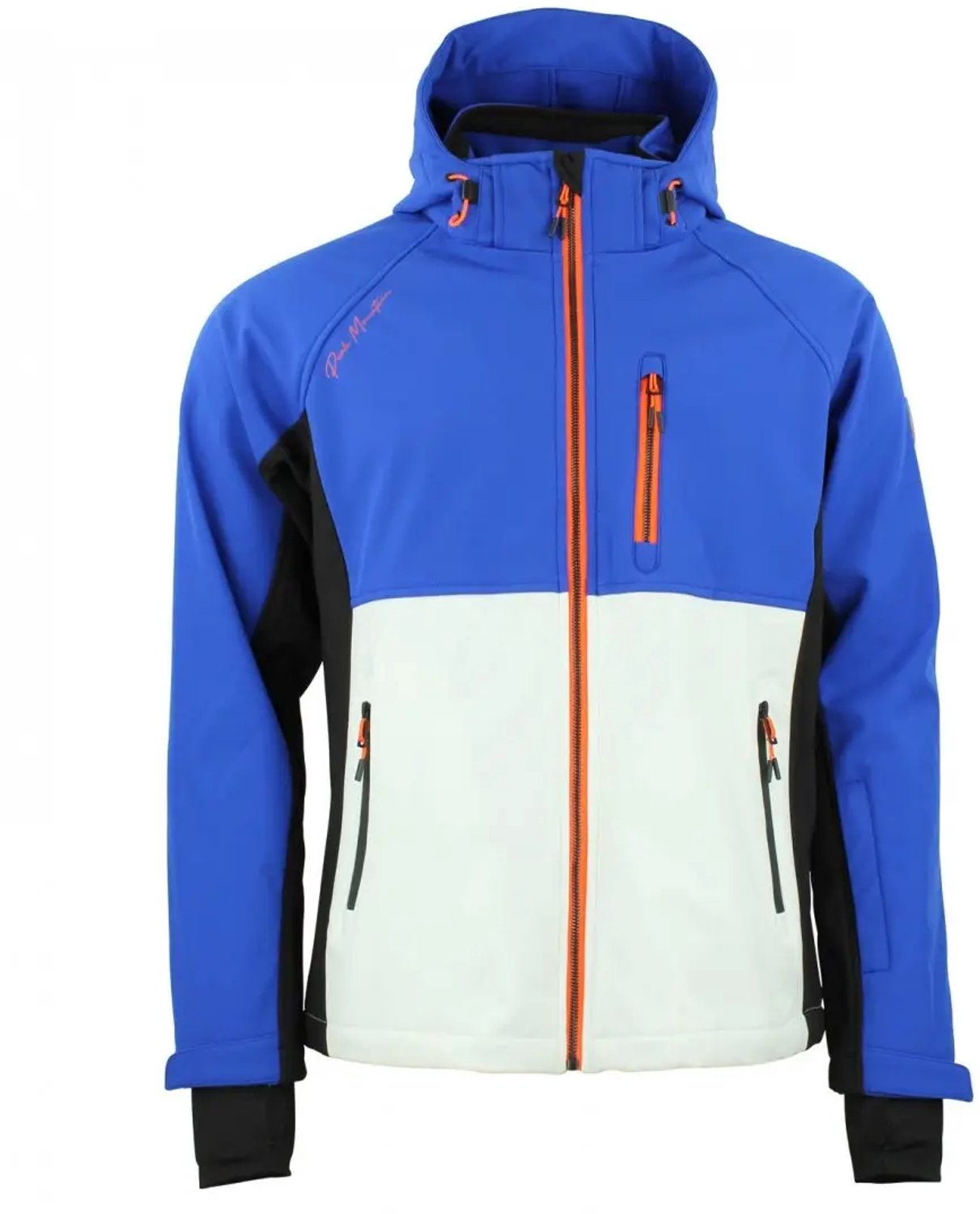 Jas Peak Mountain Shoftshell Blauw