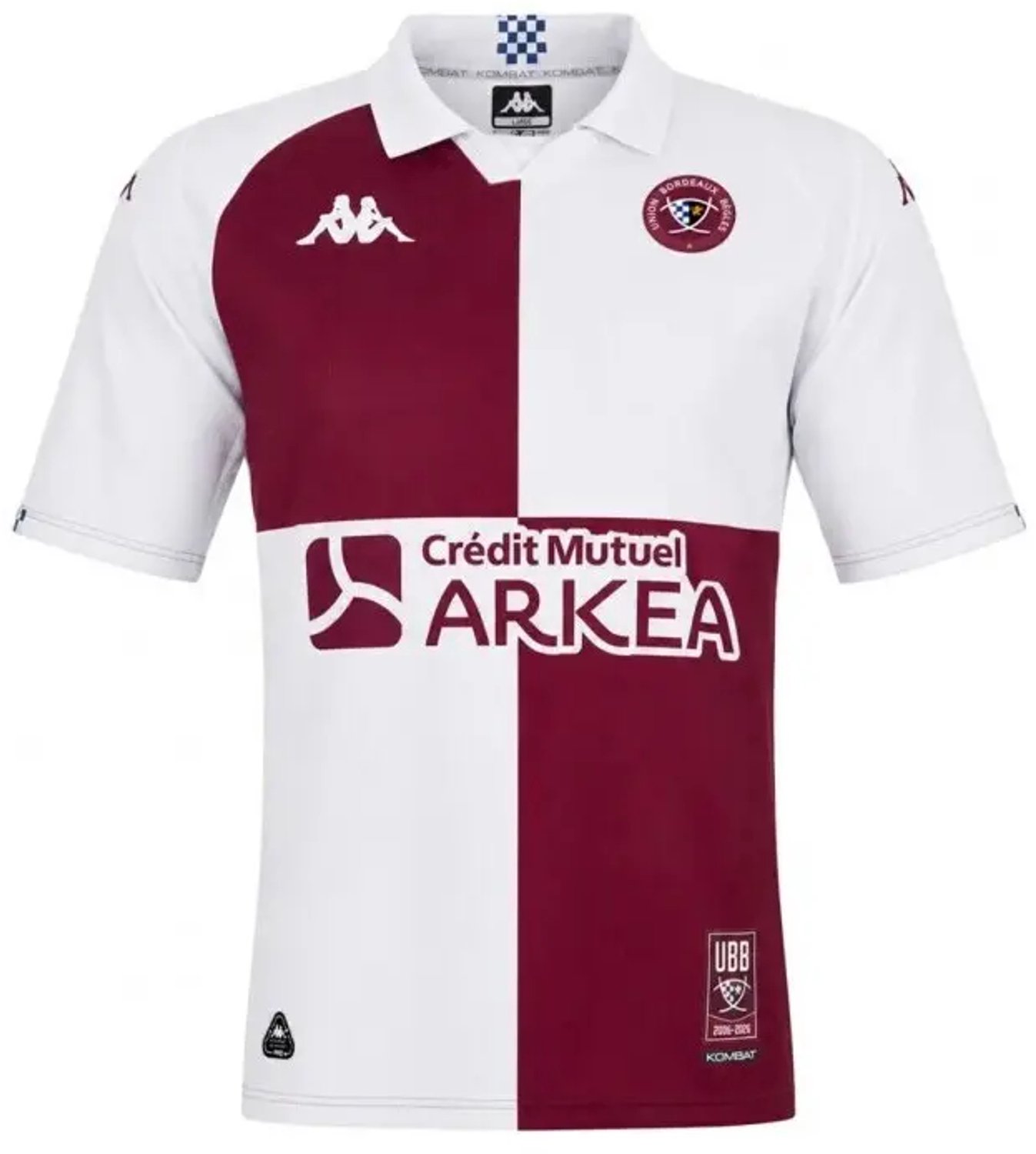 Uitshirt Union -Bègles 2026/27 Wit