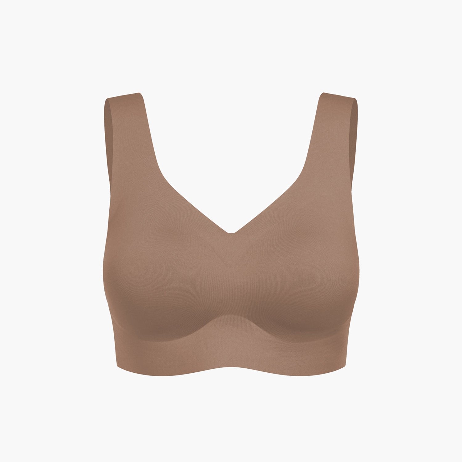 cfab Comfort Minimizer Rugondersteunende BH - Caramel - 2XL - BH Zonder Beugel Voorgevormd - Ondergoed - Naadlos