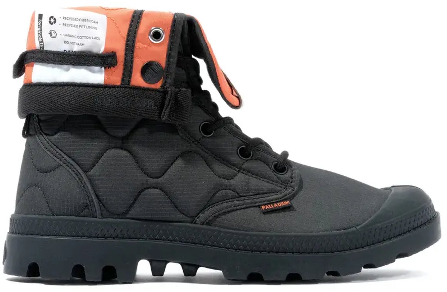 Schoenen Palladium Baggy Re-quilted Zwart