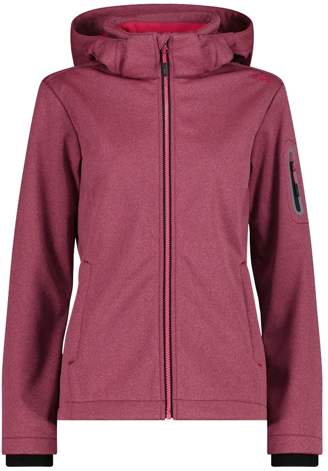 Waterdicht damesjack met capuchon CMP Roze