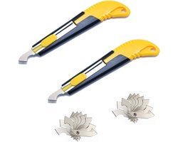 Acrylhakmes 2 stuks - kunststof - met 20 reservemesjes - efficiënt snijden van acrylplaten - ServiceTopper