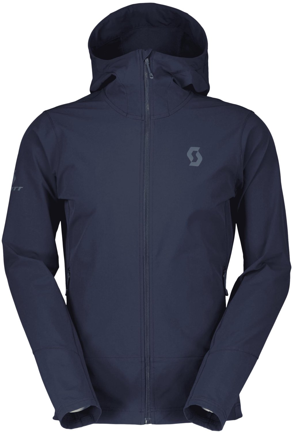 Scott Explorair Softshell Sl Jas Man Blauw