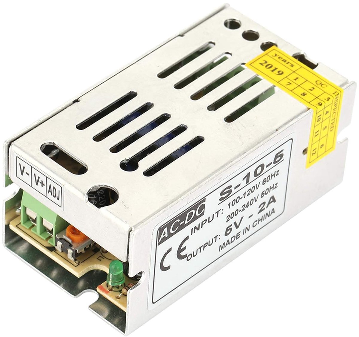DC 5 V schakelende voeding DC-display voeding universele schakelvoeding AC 110V-220V driveradapter strip omvormmodule voor weergave (5V 2A)
