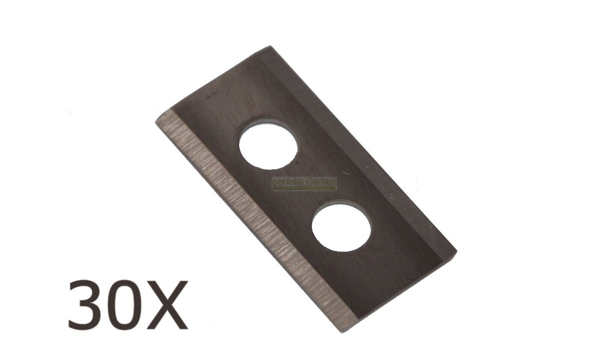 Roestvrijstalen mes van 30 x 3,6 cm voor de robotmaaier Parkside PMRDA 20-Li A1