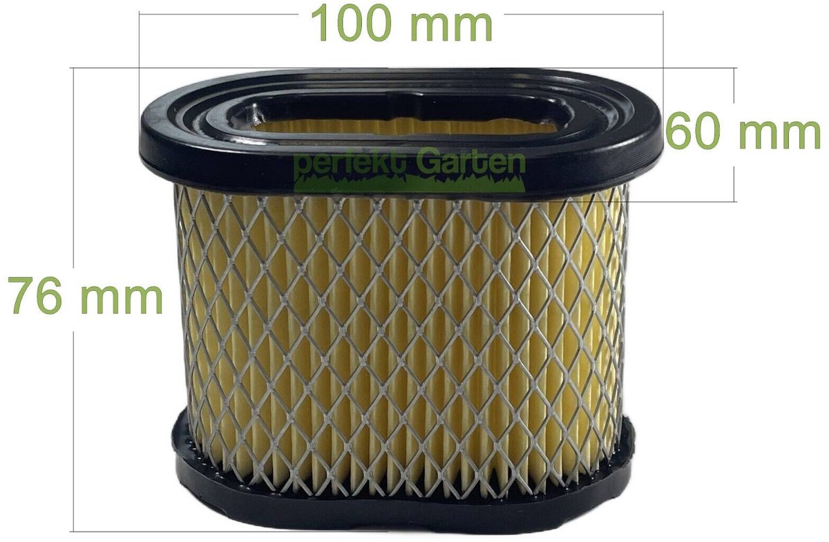 luchtfilter voor Briggs & Stratton B&S-motoren OHV INTEK PRO 5,5 6,5 HP 498596 4224
