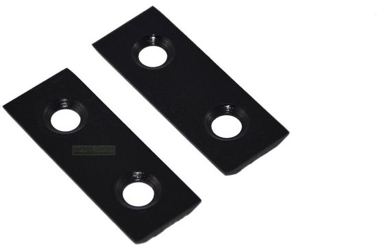 2 x 6,4 cm mes voor versnipperaar / houtversnipperaar voor ATIKA AMA 2500, AMF 2500, 2800, MHA 2800, MHD 2800 — afbeelding 2